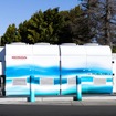アメリカン・ホンダモーターの敷地内で実証実験を行ったFC定置電源
