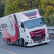 いすゞとの共同研究による大型FCトラック「GIGA FUEL CELL」