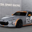 2024年のスーパー耐久に参戦したMAZDA SPIRIT RACING ROADSTER CNF concept