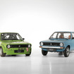 初代VWポロL（右）と1977年のヒルクライムモデル