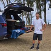 レクサスアンバサダーでもあるプロサーファーのグリフィン・コラピント選手