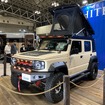 スズキ・ジムニーノマド向け、ホワイトハウスのポップアップルーフ（ジャパンキャンピングカーショー2025）