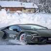 ランボルギーニの雪上ドライビングアカデミー「アカデミア・ネーヴェ」の10周年記念イベント