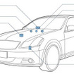 カーナビと連動してカーブでの運転をサポート…日産 フーガ 新型に採用