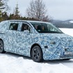 メルセデスベンツの新型ミニバンのプロトタイプ