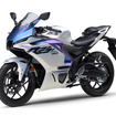 ヤマハ YZF-R25 ABS 2025年モデル（マットイエローイッシュホワイトパール1）
