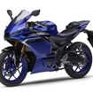 ヤマハ YZF-R3 ABS 2025年モデル（ディープパープリッシュブルーメタリックC）