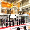 リョービが静岡県の菊川工場敷地内に建設を進めていた大型製品試作工場が完成