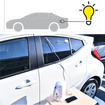車両からの電源供給イメージ