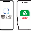 NiSUMUとTOYOTA SHAREを連携