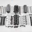 1990年F1でアイルトン・セナとゲルハルト・ベルガーが駆ったチャンピオンマシンに搭載されていたホンダRA100E V10 F1エンジンの部品