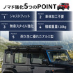 クラフトワークスのスズキ『ジムニーノマド』専用「ルーフキャリア」