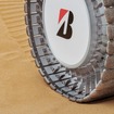ブリヂストンの月面探査車用タイヤ