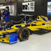 東京オートサロン2025に展示されたヤマハのフォーミュラEマシン