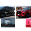 合成燃料を使用する来賓向け車両のトヨタ・ヴェルファイアとマツダCX-80