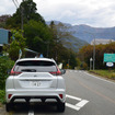 新潟に向かう関越自動車道、国道17号線と月夜野で別れると、にわかに山岳地帯感が増してくる。