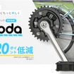 エクセディの自転車用ダンパー付クランク「Reloda」