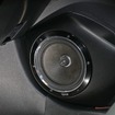 狙ったサウンドを再生するスピーカーとして選んだDEERブランドのRCXシリーズ。ミッドバス（RCX170）はアウター取り付けする。
