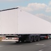 リバース走行中のメルセデスベンツ『eActros 600』
