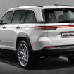 ジープ グランドチェロキー 改良新型 予想CG