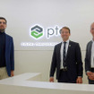 （左から）PTCのMarco Forlingieri氏、Chistoph Braeucle氏、Wolfgang Stelzle氏
