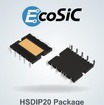 ロームのSiCモールドタイプモジュール「HSDIP20」（参考）