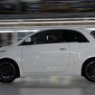 フィアット『500ハイブリッド』新型の先行生産車両