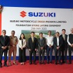 スズキがインド二輪新工場の定礎式を実施