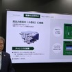 小型高出力のeアクスル。省スペースでEVの4WD化に対応（ジヤトコ／人とくるまのテクノロジー展2025 YOKOHAMA）
