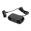 オウルテックのケーブル型車載充電器「OWL-CCUCD2C2-BK」