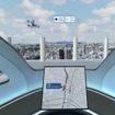 VR映像：運転席からの視覚イメージ