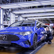 新型『CLA』を生産するメルセデスベンツのドイツ・ラシュタット工場