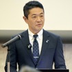 動画について説明するあいおいニッセイ同和損害保険ディーラー営業開発部営業開発グループの中居雅明氏グループ長