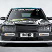1990年代のメルセデスベンツ『190E 2.5-16エボリューション2』の復刻モデル「HWA EVO」