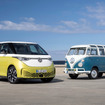 VW『ID. Buzz』と「Type 2」（欧州仕様）