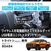ワイヤレス充電機能付きスマホホルダー＋USB電源ユニットセット［BSA84］