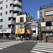 砂町銀座。第2八右エ門ガードはカメラ後方
