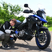 青木タカオ氏とスズキ Vストローム650 XT ABS