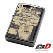 『頭文字D』の名シーンを精密にレーザー刻印したZIPPOライター
