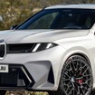 BMW X5 M 次期型の予想CG