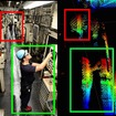 イルミエルが捉えた３D点群データ(右)
