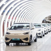 BYDシーガルが生産100万台達成