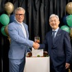 アクシア CEO Alois van Vliet氏とデンソー フードバリューチェーン事業推進部 上席執行幹部 向井 康氏