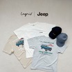 ジープと「アングリッド」がコラボ。限定プリントTシャツとロゴキャップ発売