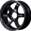 TE37 Ultra LARGE P.C.D. Black Shadow LTD.