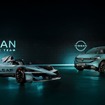 日産がフォーミュラE最終戦に新型『リーフ』世界発売記念の特別ティールブルーで参戦