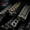 アイルトン・セナが1990年のF1で使用した最後のホンダV10エンジン「RA100E」のシリアル番号V805