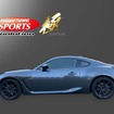 トヨタ『GR86』用SPORTS Evolution -極- 装着例（フロント 10mmダウン / リア 5mmダウン）