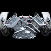 ジェネシスの新型ハイパーカー『GMR-001』のV8ツインターボエンジン