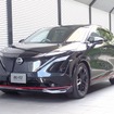 ブリッツ DAMPER ZZ-R　日産・アリアNISMO装着例（フロント：24mmダウン / リア：22mmダウン）